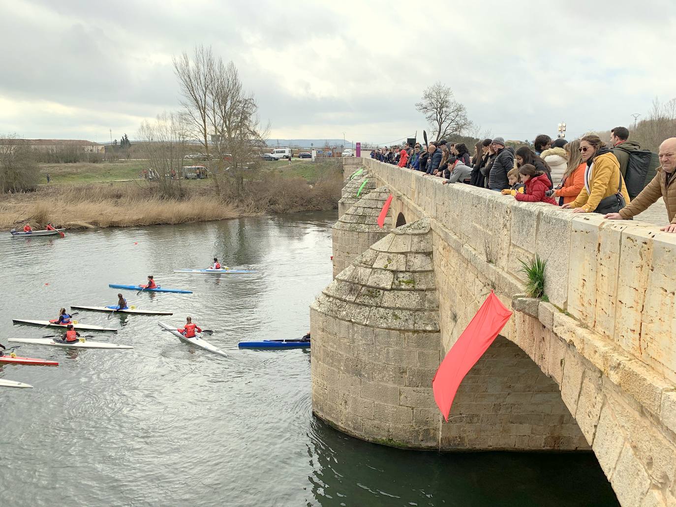 Campeonato Provincial de Piragüismo en Torquemada. 