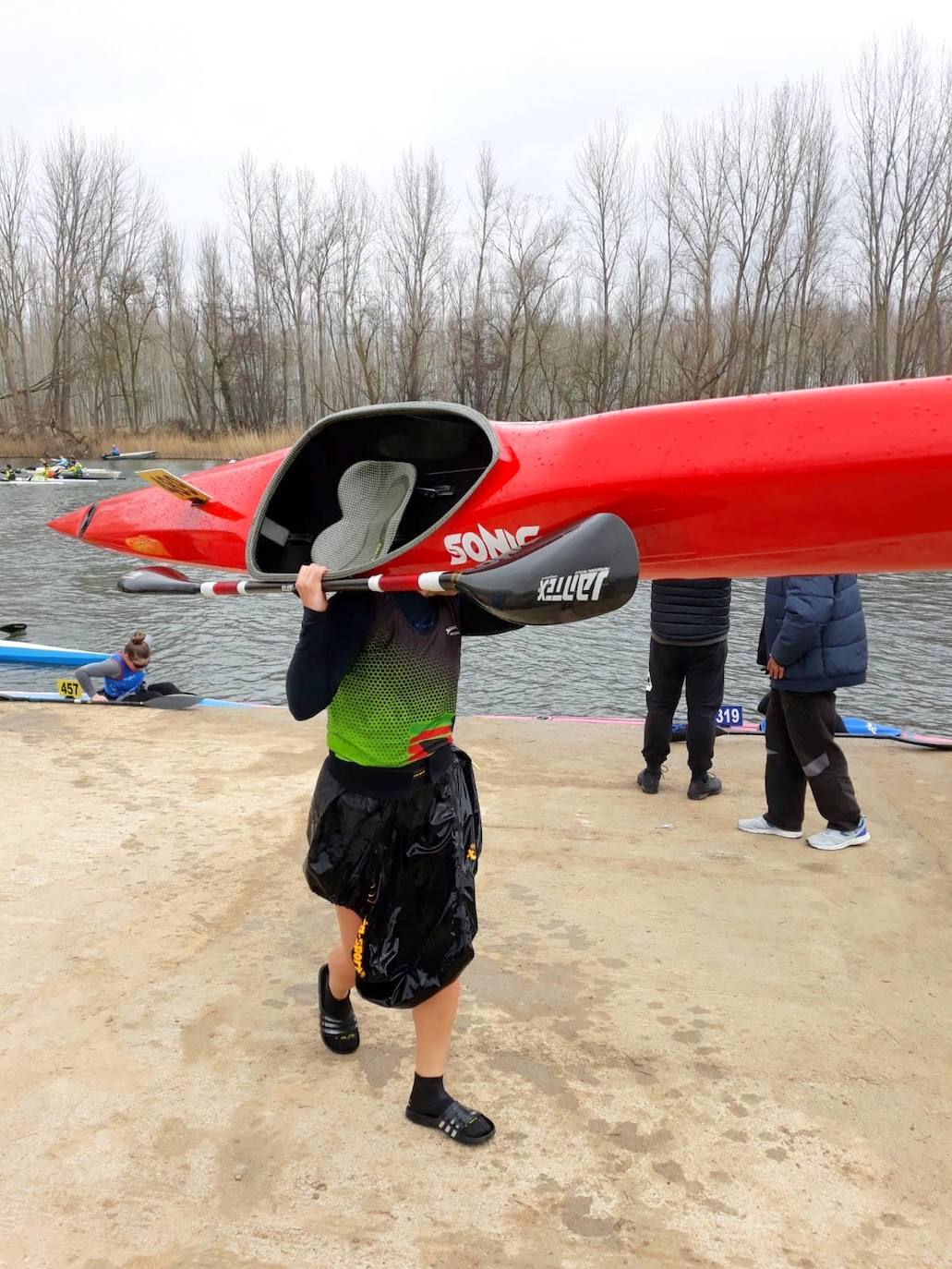 Campeonato Provincial de Piragüismo en Torquemada. 