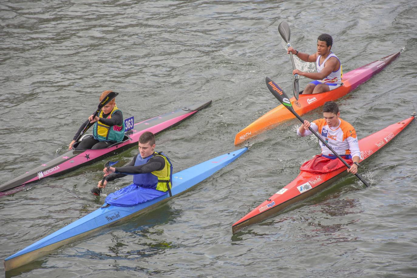 Campeonato Provincial de Piragüismo en Torquemada. 