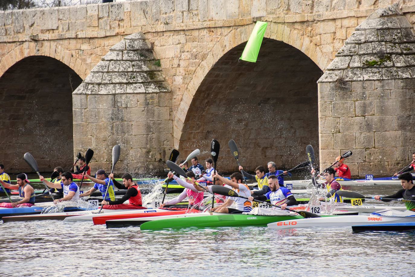 Campeonato Provincial de Piragüismo en Torquemada. 