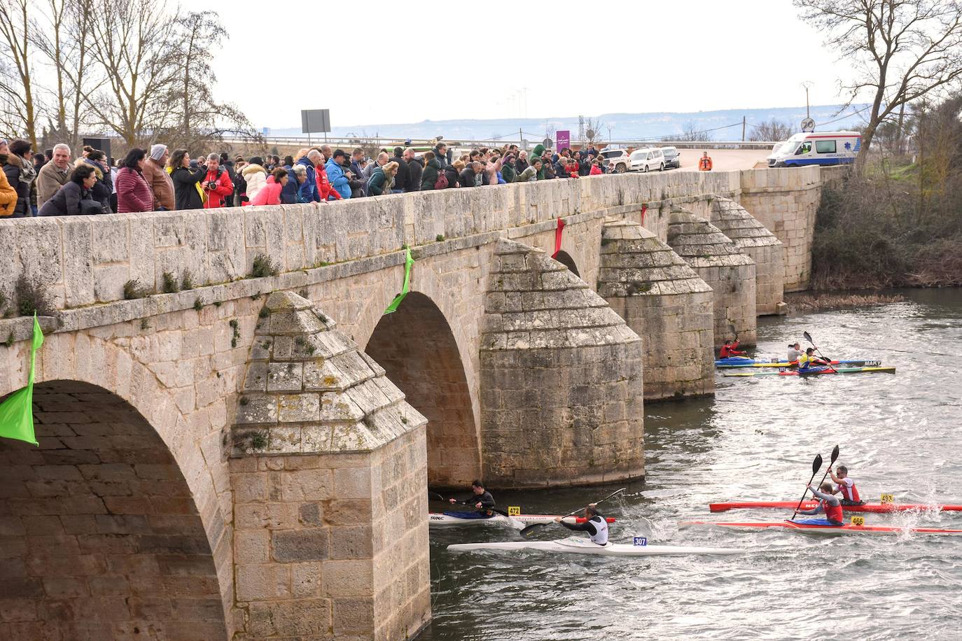 Campeonato Provincial de Piragüismo en Torquemada. 