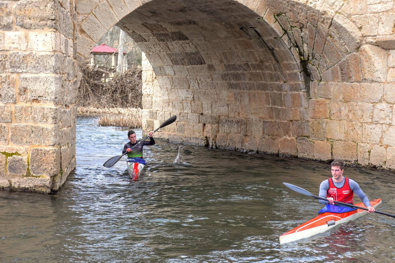 Campeonato Provincial de Piragüismo en Torquemada. 