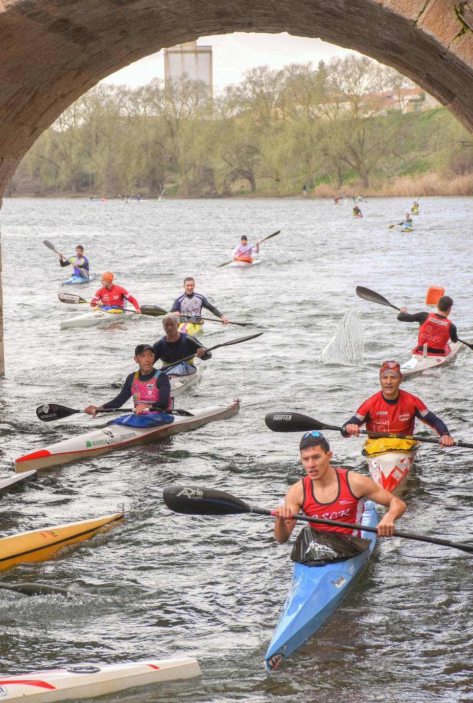 Campeonato Provincial de Piragüismo en Torquemada. 