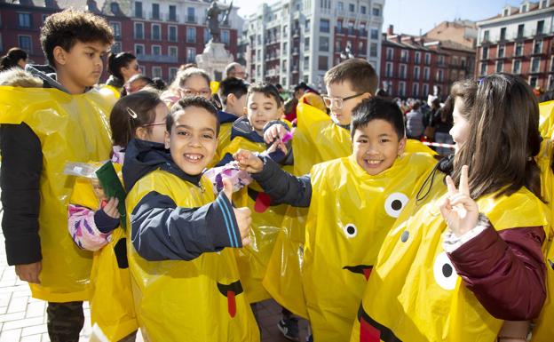 Galería. Pasacalles de Carnaval en Valladolid.