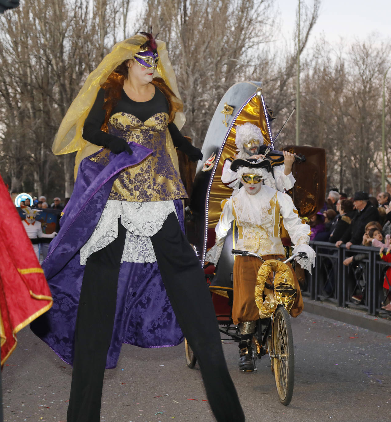 Palencia vibra con su Carnaval. 