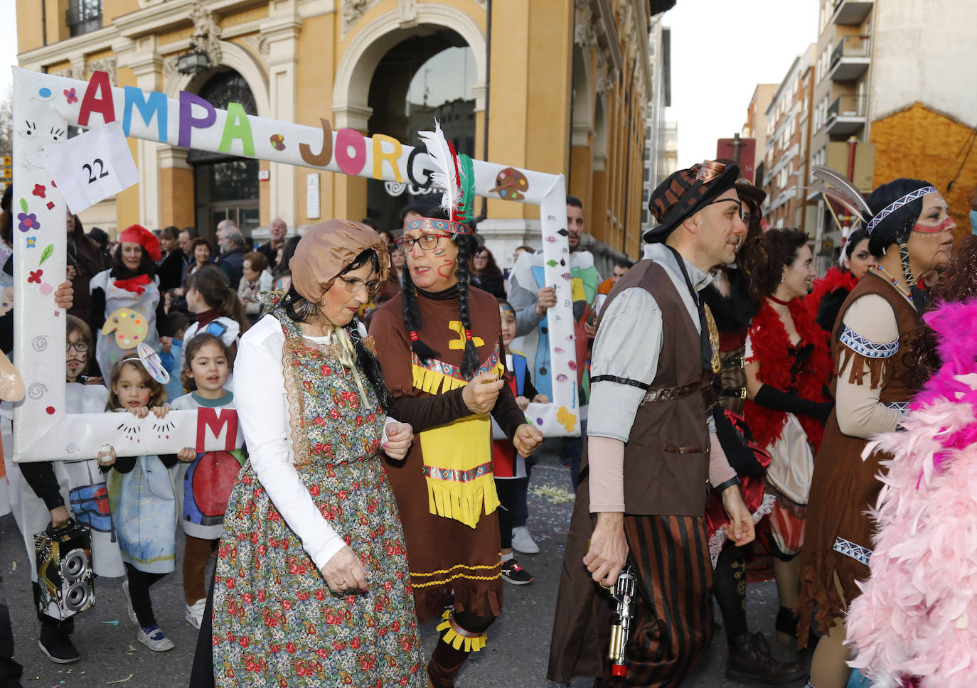 Palencia vibra con su carnaval. 