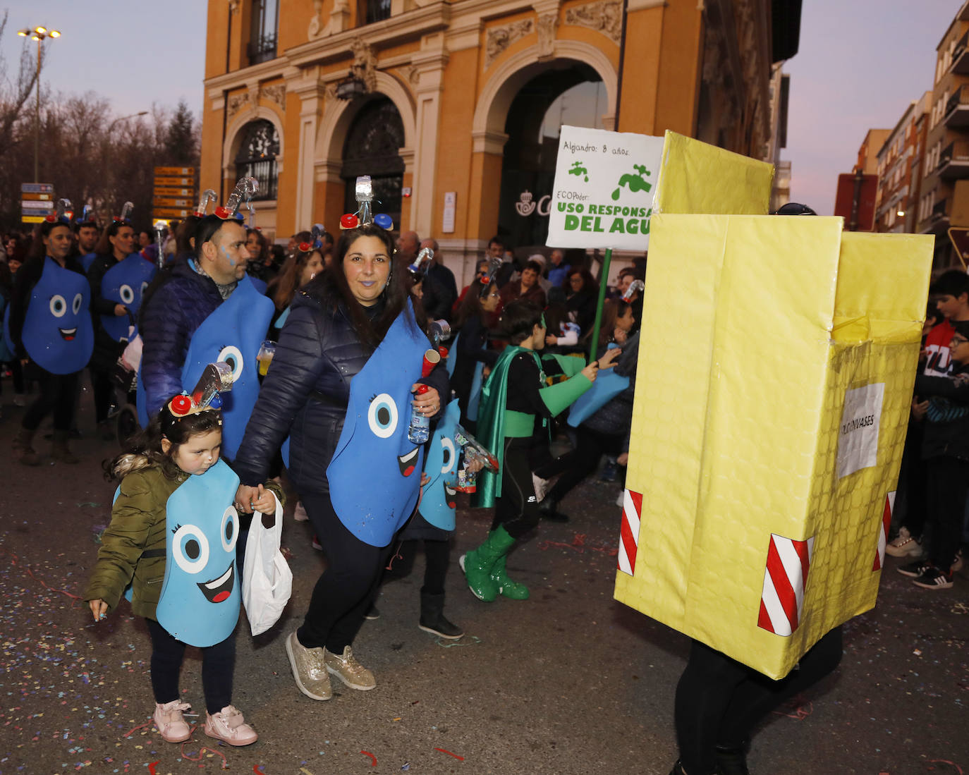 Palencia vibra con su Carnaval. 