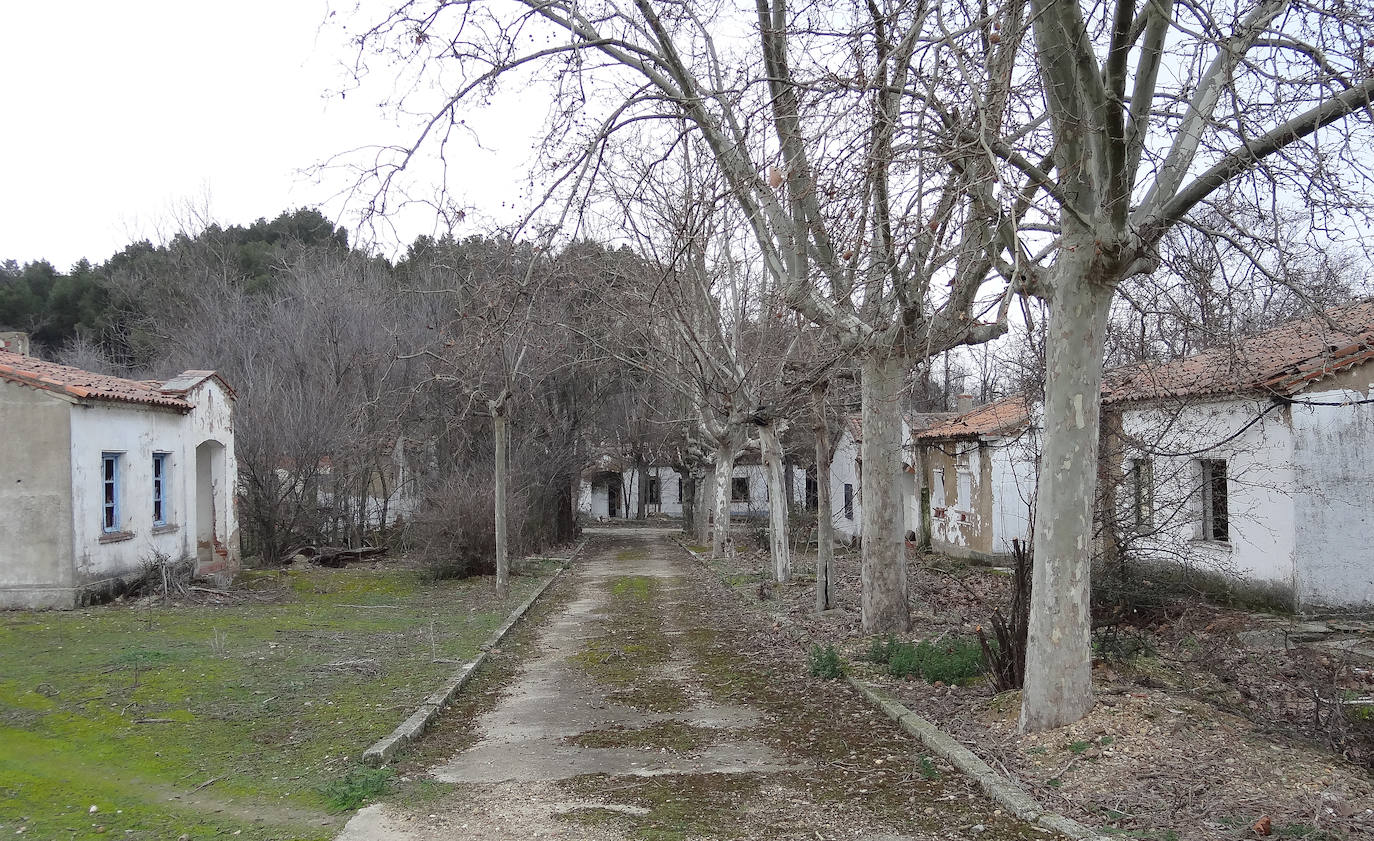 Grupo de viviendas San Alberto El Magno, inaugurado en 1951 y abandonado hoy a la espera de su urbanización.