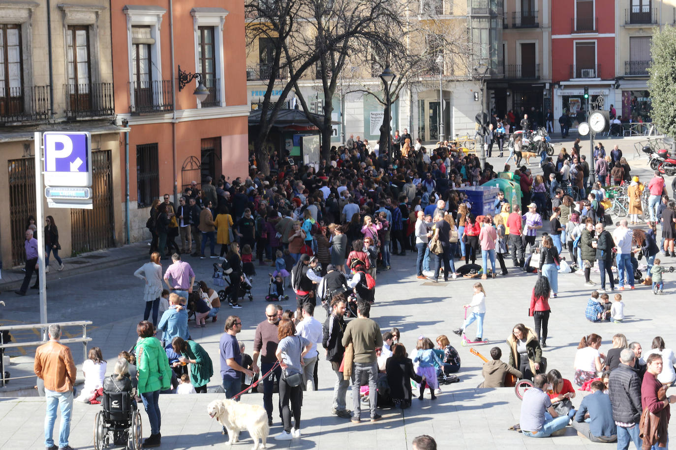 Cientos de personas han participado en la mañana de este domingo en la fiesta de despedida del mítico bar Penicilino, que reabrirá cuando se reforme el edificio. 