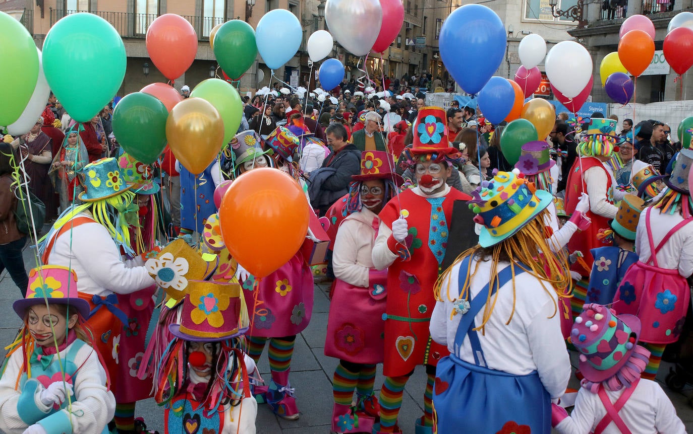 Desfile infantil en el Carnaval de Segovia 