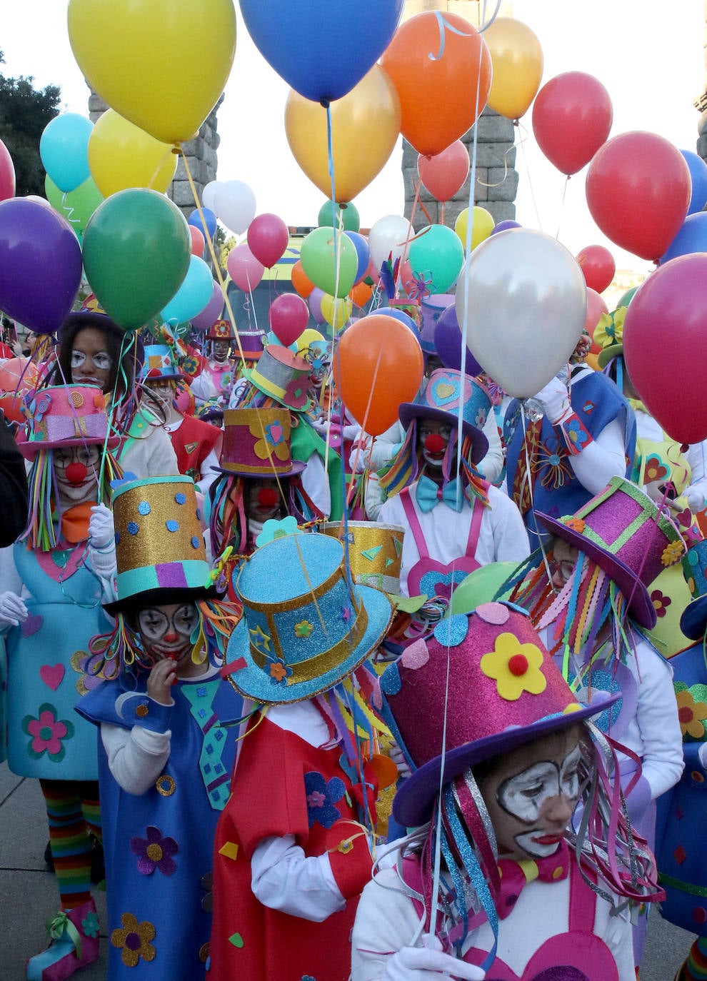 Desfile infantil en el Carnaval de Segovia 