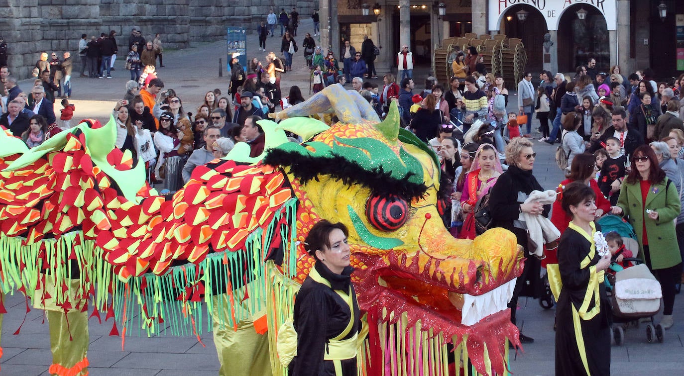 Desfile infantil en el Carnaval de Segovia 