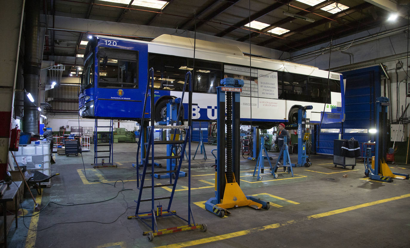 Más de 30.000 horas de taller al año y revisa la flota cada 35 días. 