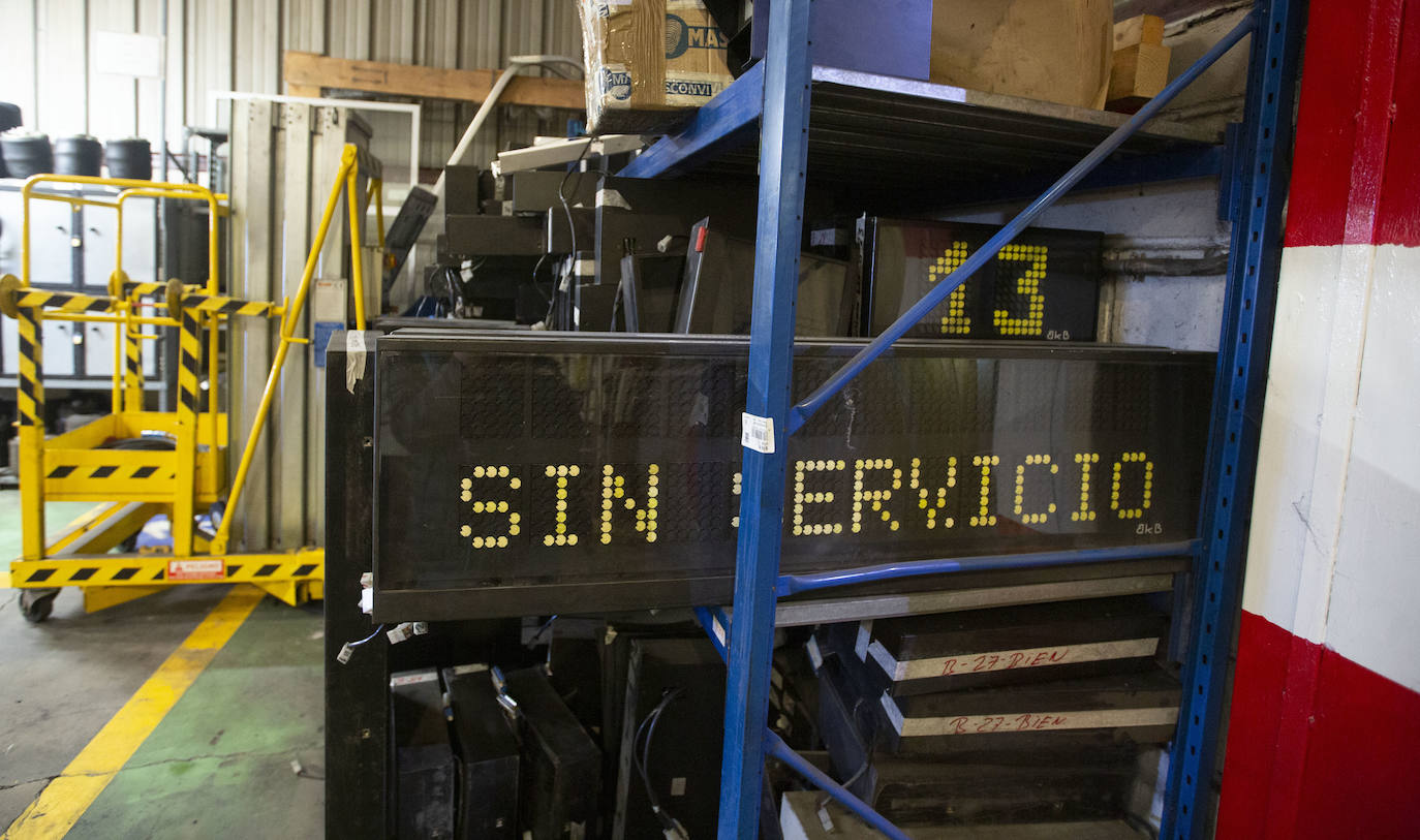 Más de 30.000 horas de taller al año y revisa la flota cada 35 días. 