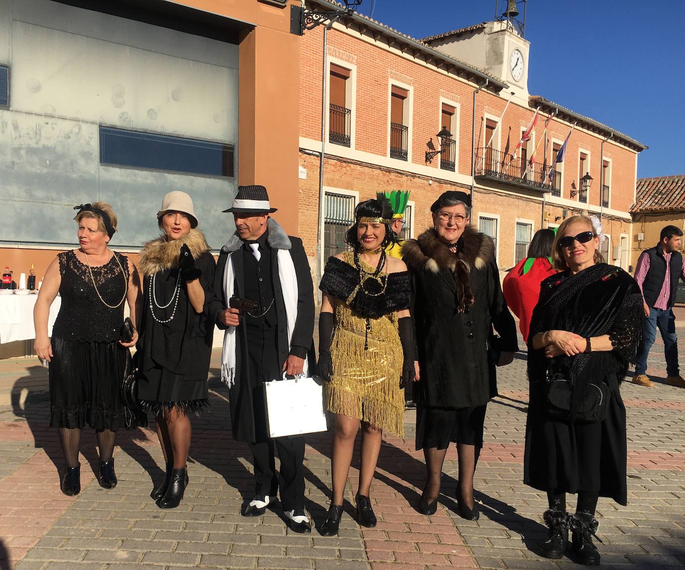 Carnaval en Mota del Marqués que se ha dedicado a los locos años 20, coincidiendo con el centenario de su Casino.