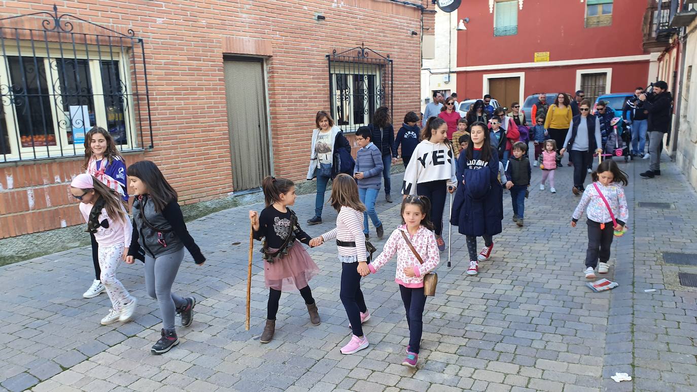 Clebración de la tradicional Carnefuera en Valoria.