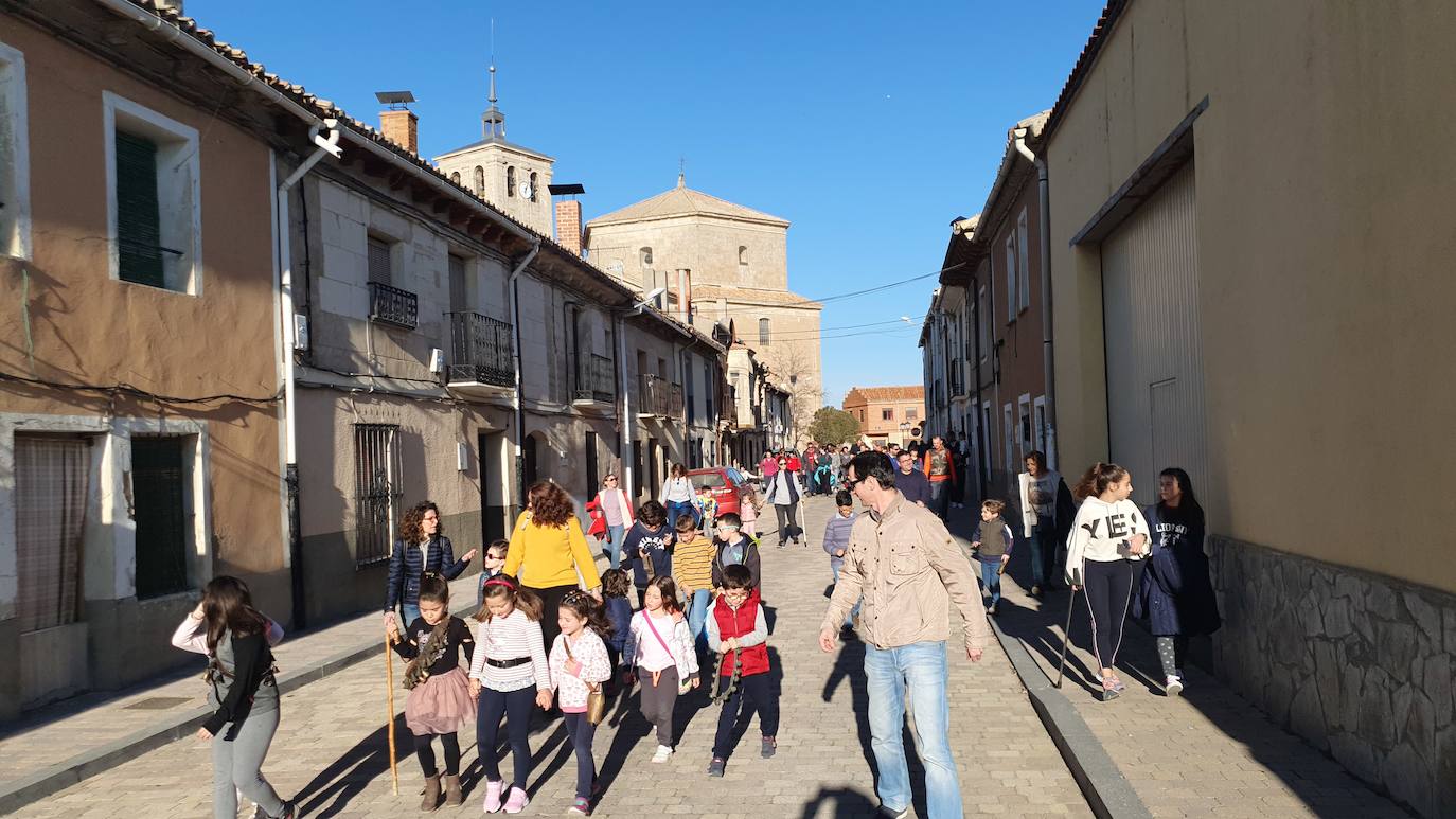 Clebración de la tradicional Carnefuera en Valoria.