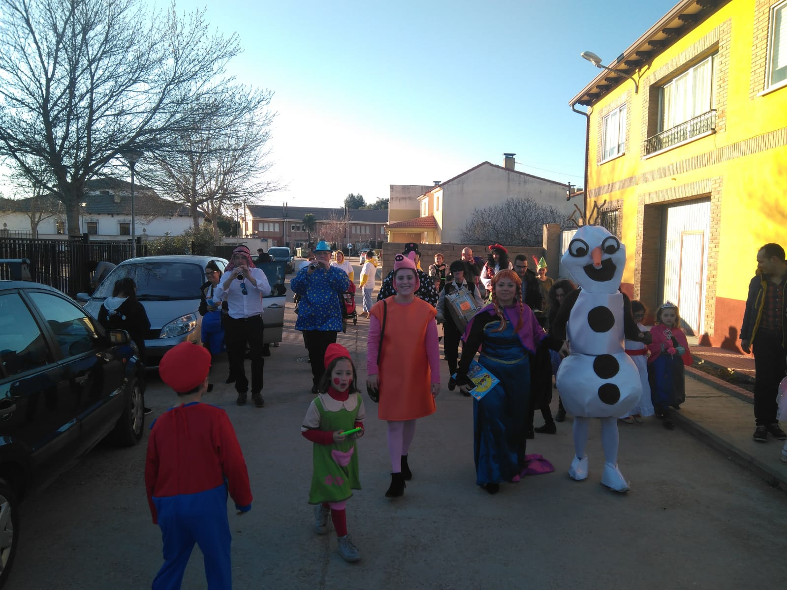 Carnaval en Valoria la Buena.