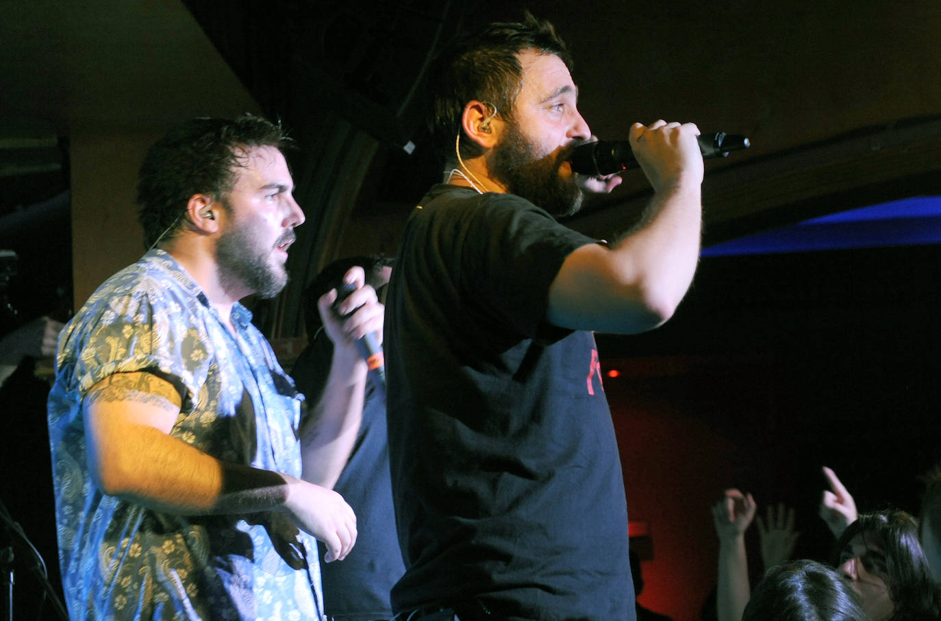 Actuación del grupo Sons of Aguirre en Valladolid. 