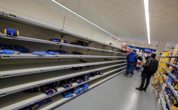 Imagen de un supermercado de Palermo. 