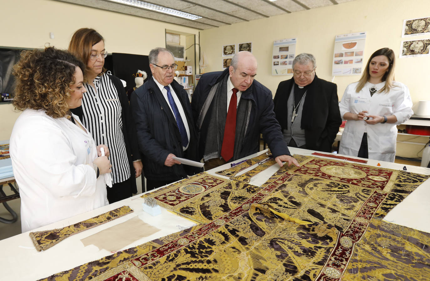 La presidenta de la Diputación, Ángeles Armisén ha visitado las instalaciones. 