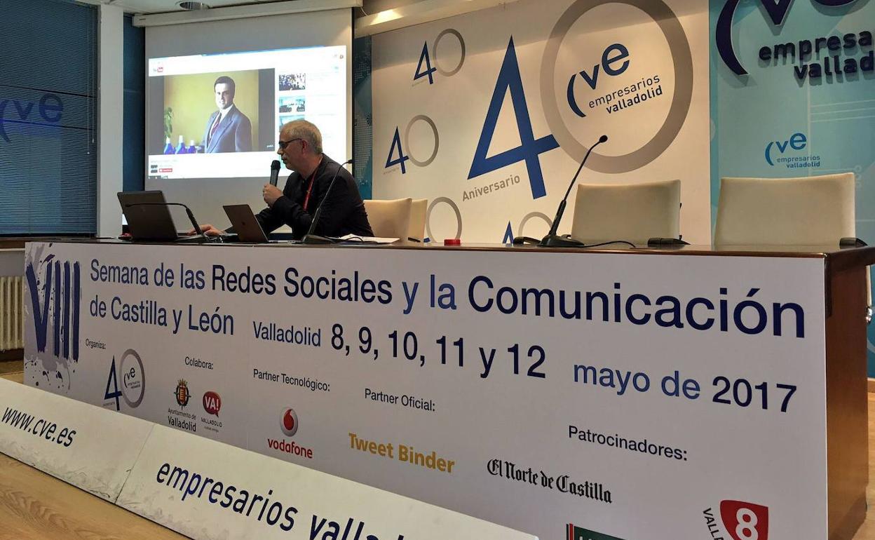 Semana de las Redes Sociales y la Comunicación en Valladolid el pasado 2017.