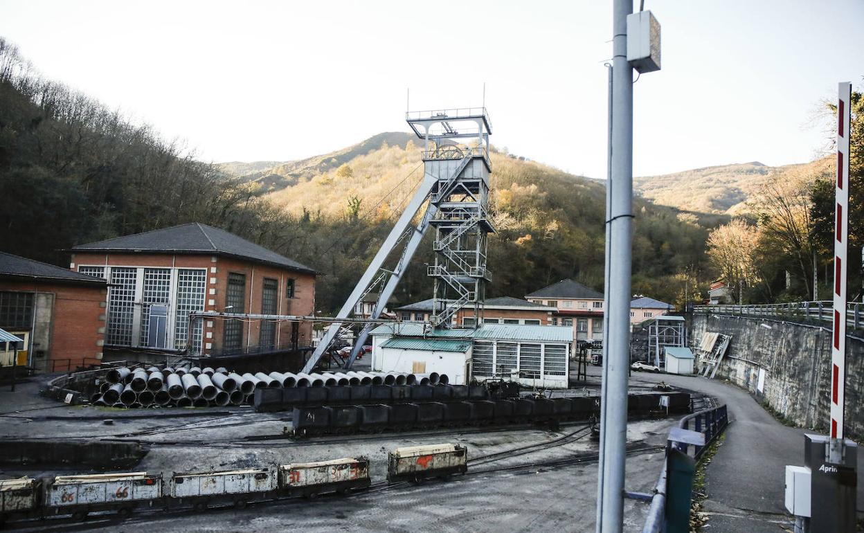 Explotación en la cuenca minera de Asturias.