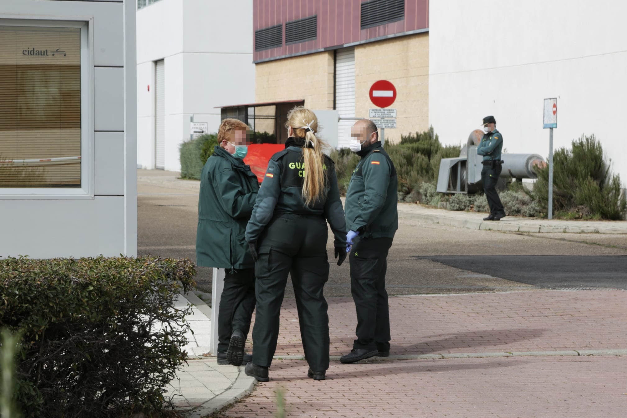 Activan el protocolo de coronavirus en la empresa Cidaut (Valladolid). 