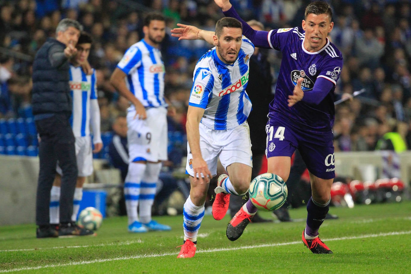Las imágenes del Real Sociedad - Real Valladolid. 