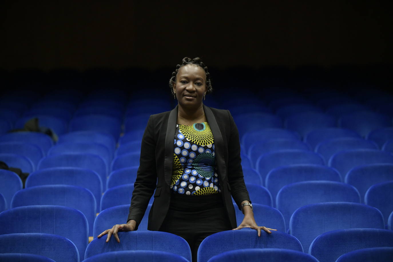 Nicole, participante del Congreso de Migraciones.