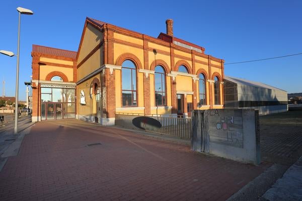 Futuro museo del ferrocarril en Venta de Baños. 