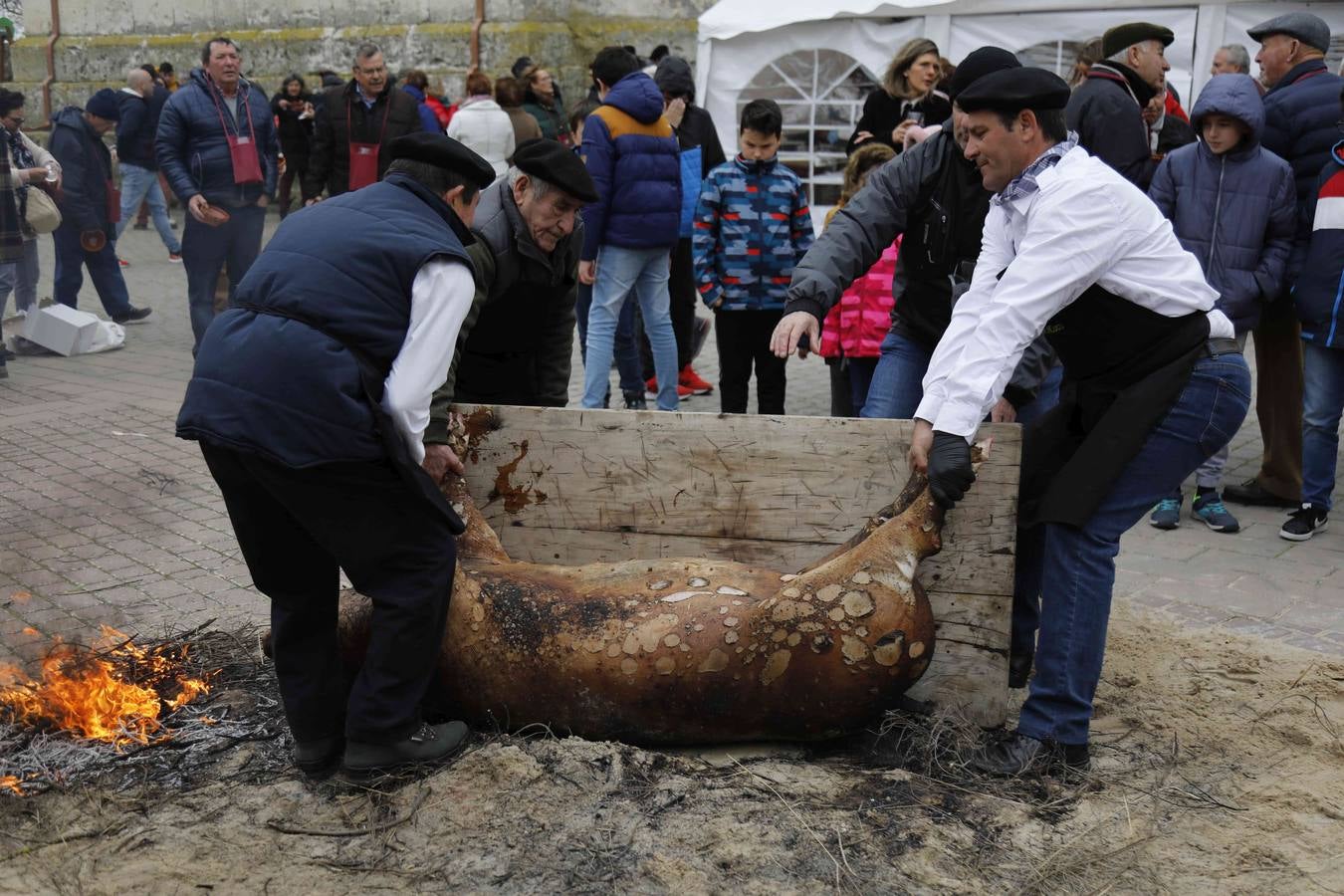 Fiesta de la matanza del Valle del Cuco. 