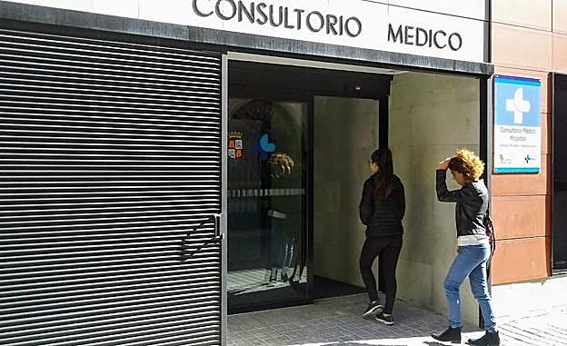 Consultorio médico de Mojados.