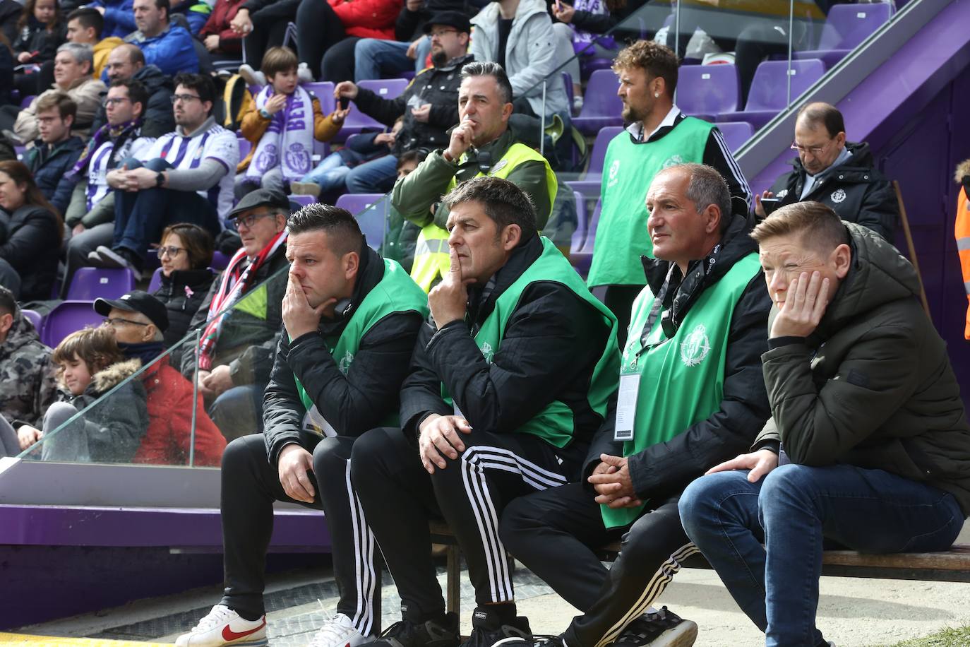 Aficionados este domingo en la gradas del José Zorrilla de Valladolid.