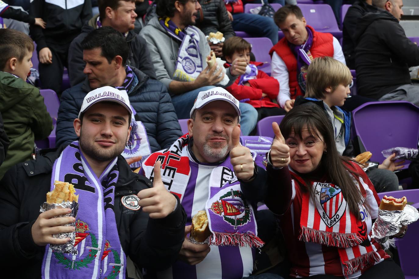 Aficionados este domingo en la gradas del José Zorrilla de Valladolid.