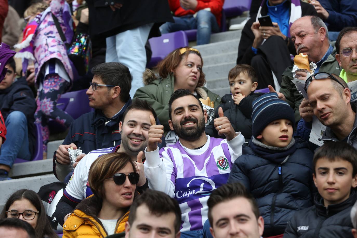 Aficionados este domingo en la gradas del José Zorrilla de Valladolid.