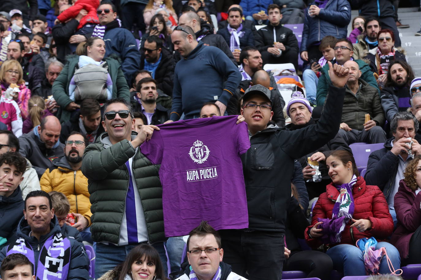 Aficionados este domingo en la gradas del José Zorrilla de Valladolid.