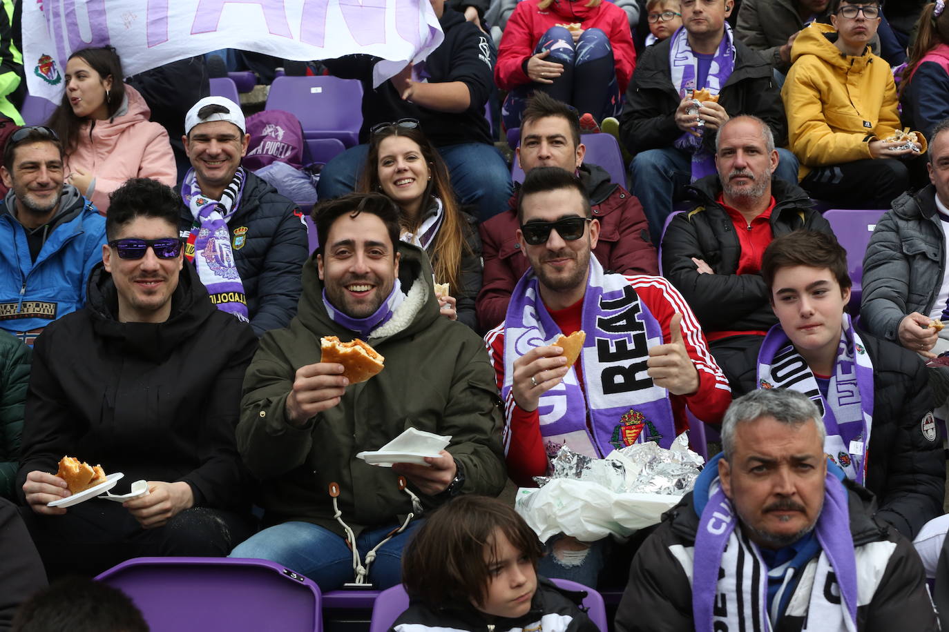 Aficionados este domingo en la gradas del José Zorrilla de Valladolid.