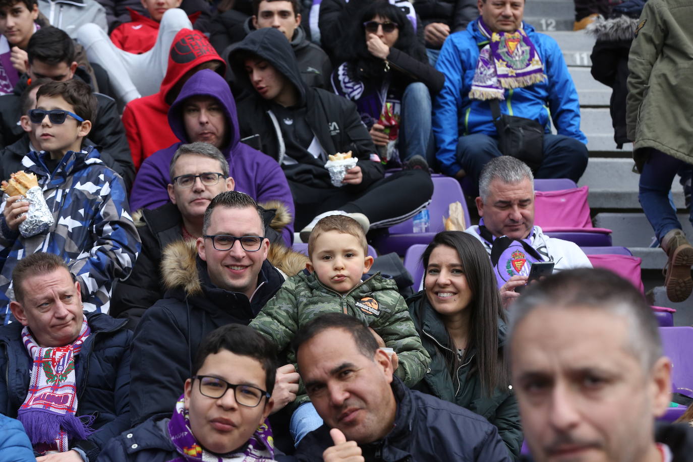 Aficionados este domingo en la gradas del José Zorrilla de Valladolid.