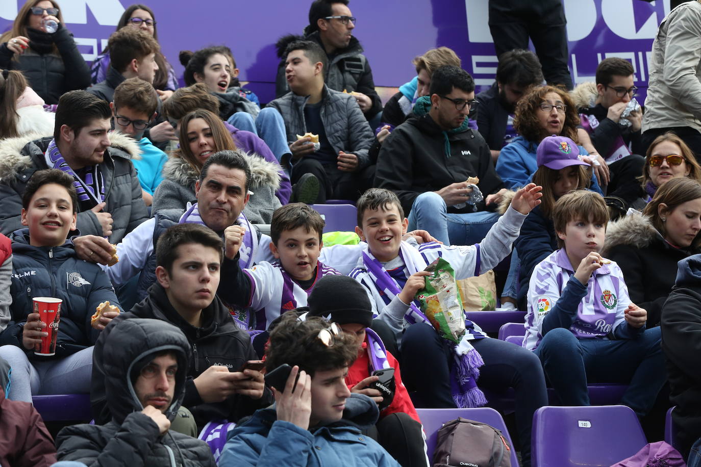Aficionados este domingo en la gradas del José Zorrilla de Valladolid.