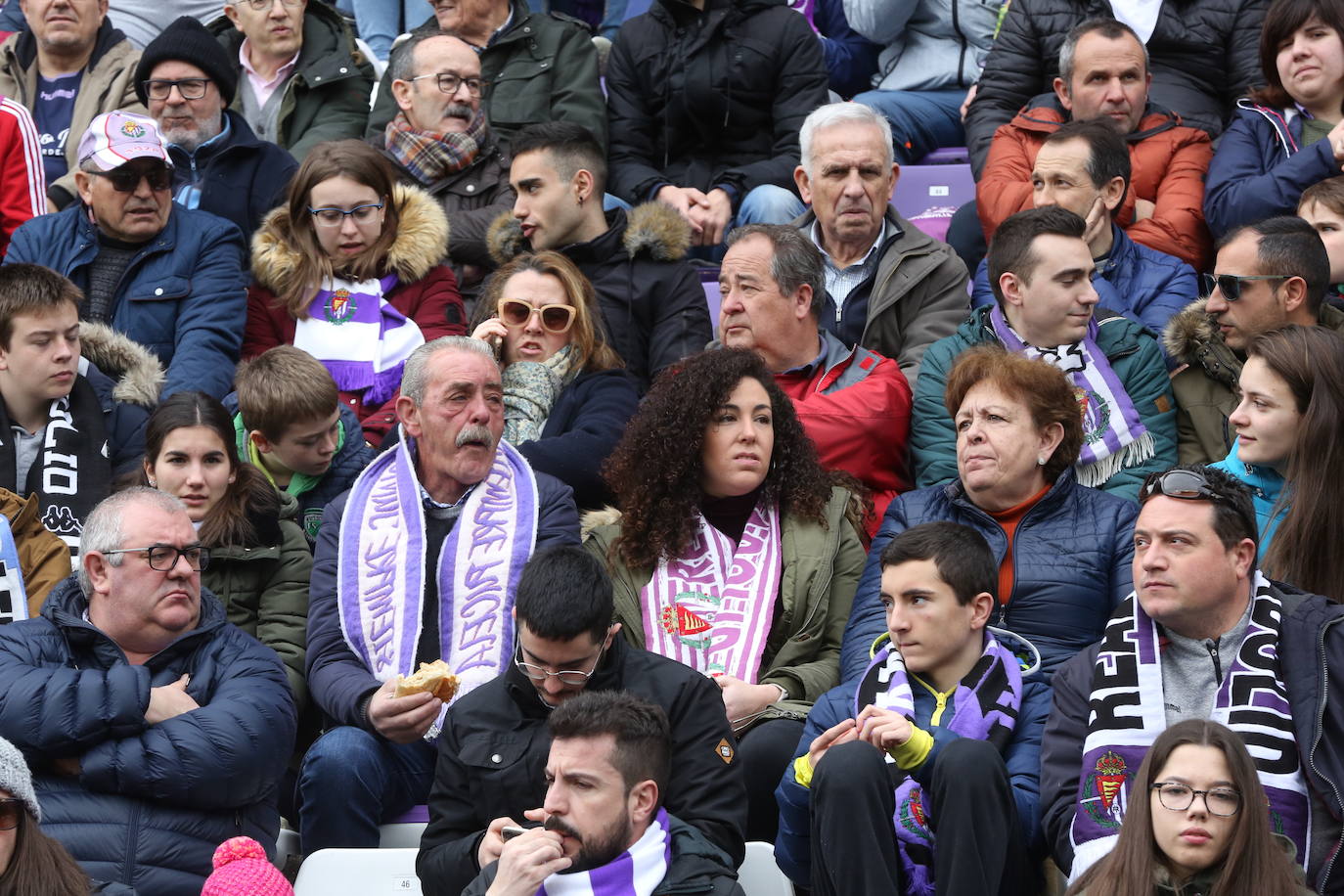 Aficionados este domingo en la gradas del José Zorrilla de Valladolid.