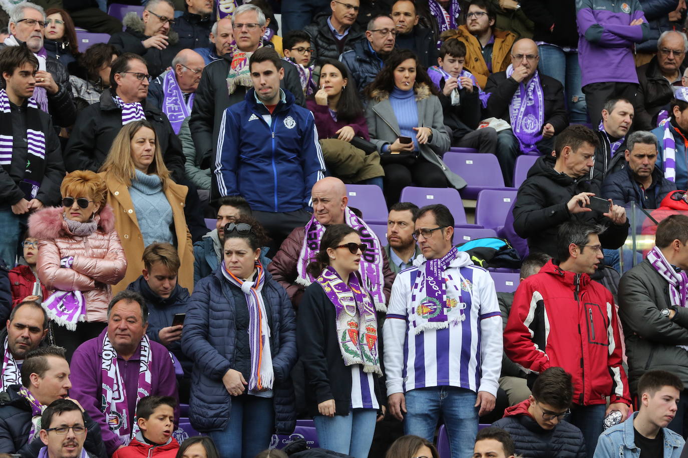 Aficionados este domingo en la gradas del José Zorrilla de Valladolid.