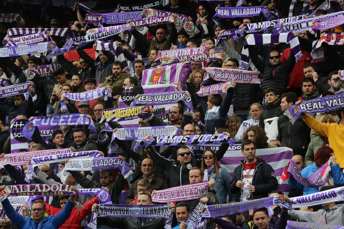 Aficionados este domingo en la gradas del José Zorrilla de Valladolid.