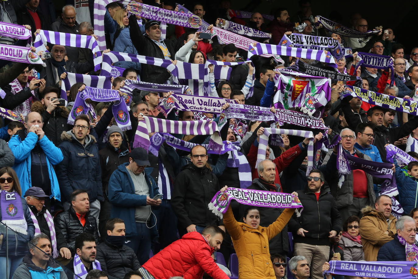 Aficionados este domingo en la gradas del José Zorrilla de Valladolid.