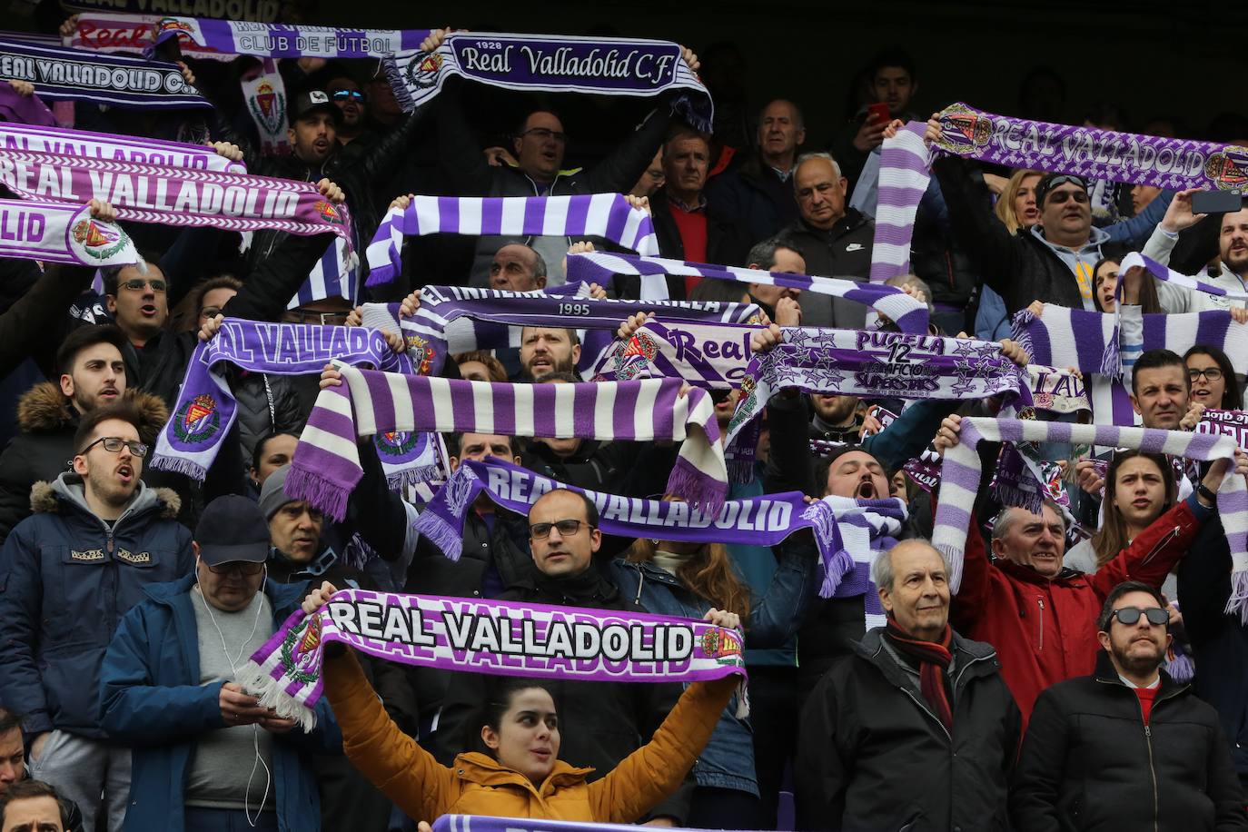 Aficionados este domingo en la gradas del José Zorrilla de Valladolid.