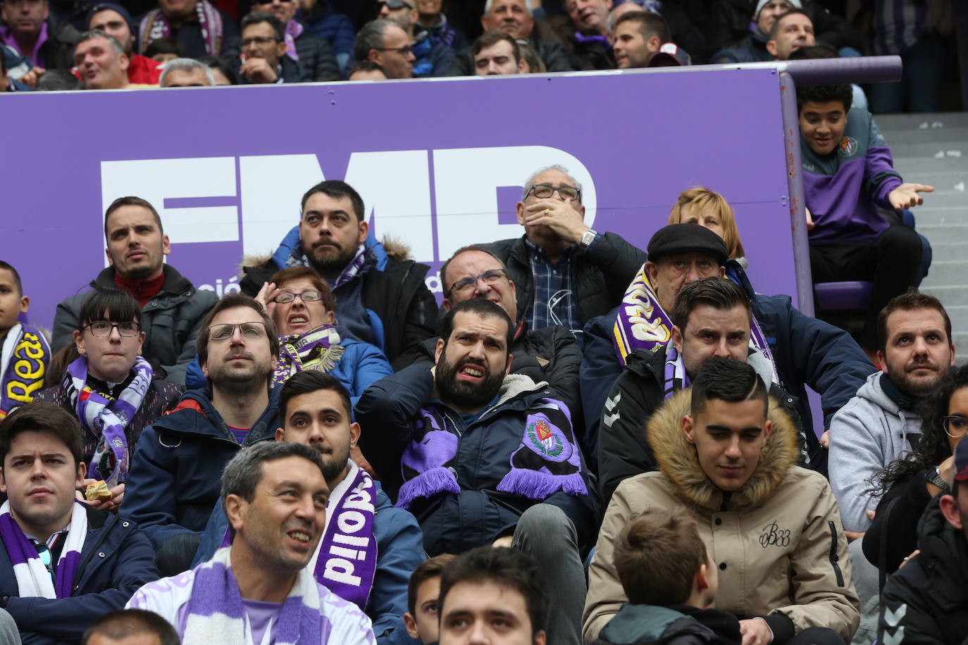 Aficionados este domingo en la gradas del José Zorrilla de Valladolid.