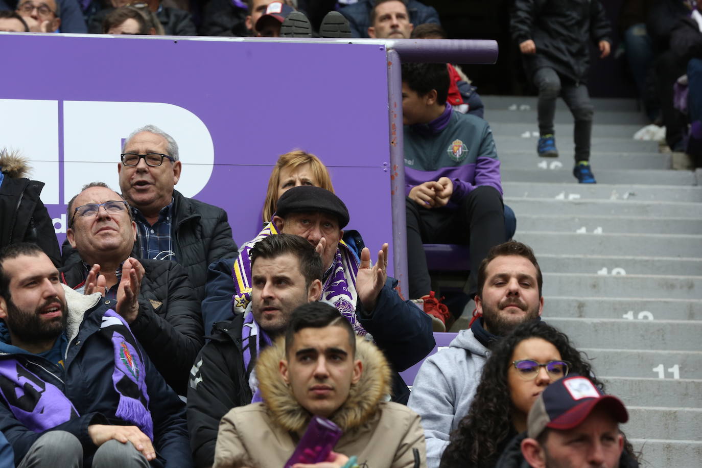 Aficionados este domingo en la gradas del José Zorrilla de Valladolid.