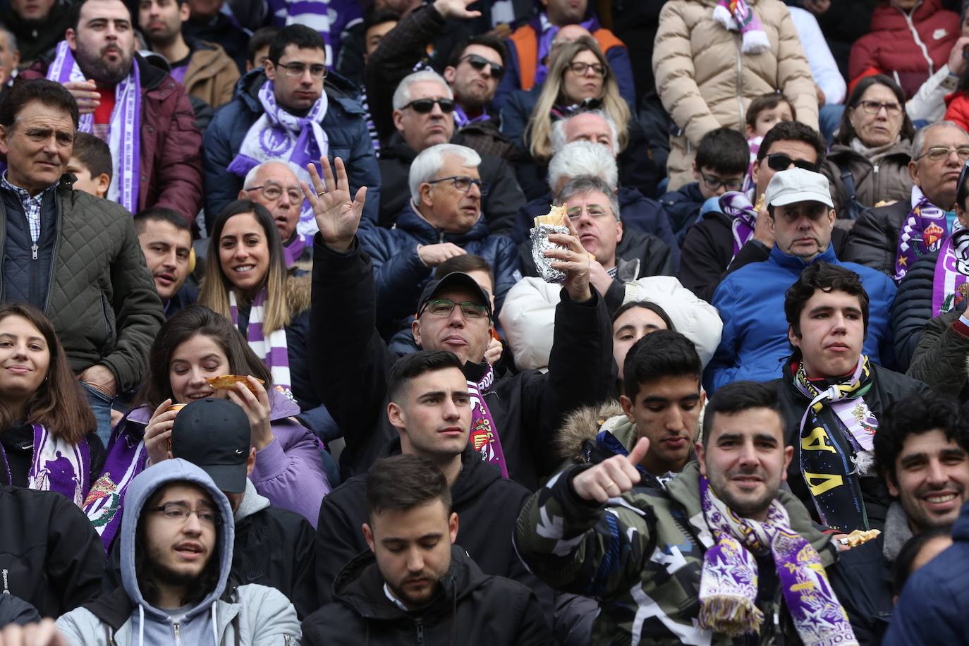 Aficionados este domingo en la gradas del José Zorrilla de Valladolid.