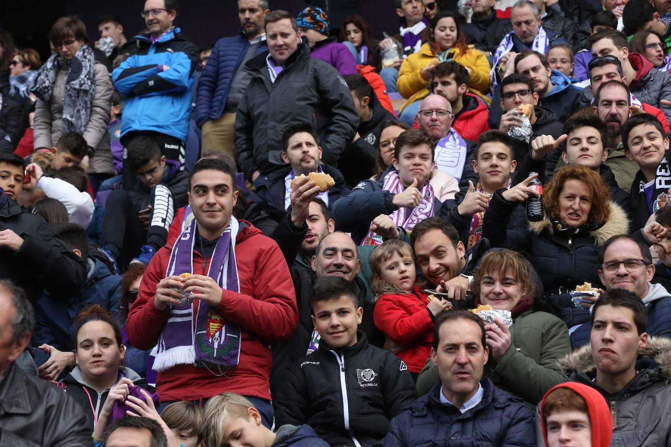 Aficionados este domingo en la gradas del José Zorrilla de Valladolid.