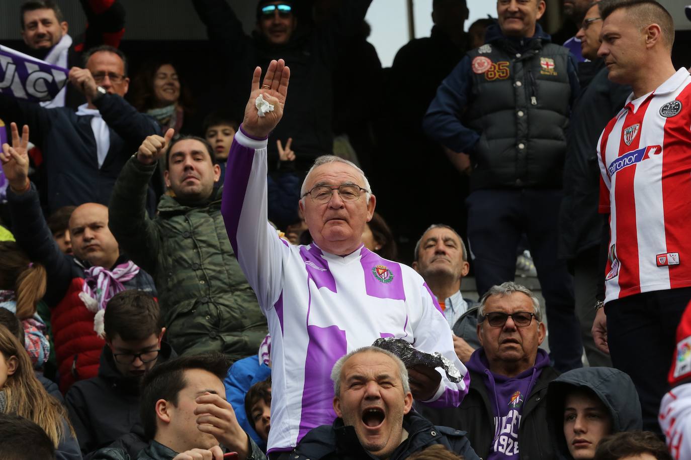 Aficionados este domingo en la gradas del José Zorrilla de Valladolid.